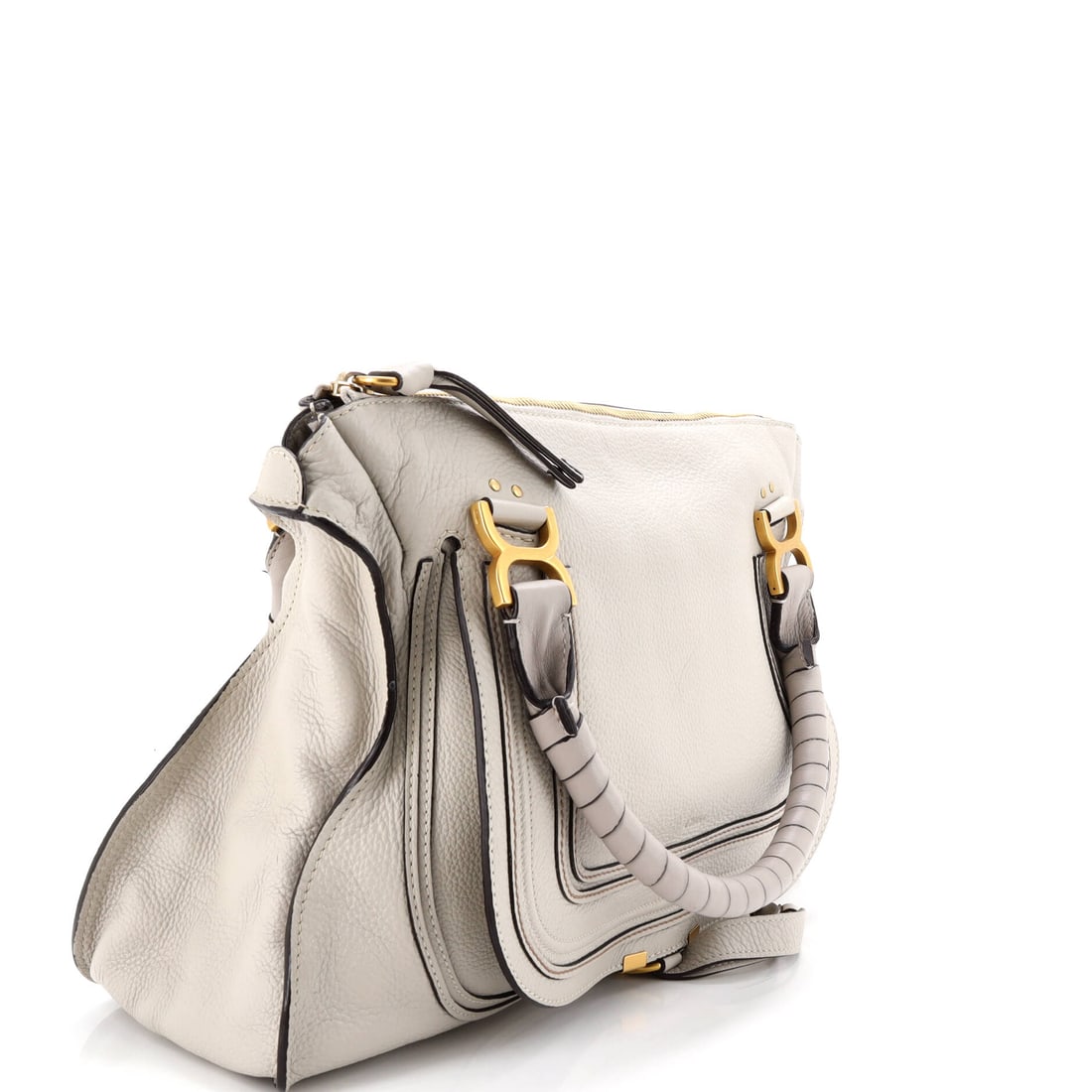 Chloe Marcie Shoulder Bag Leather Large (1 of 6)