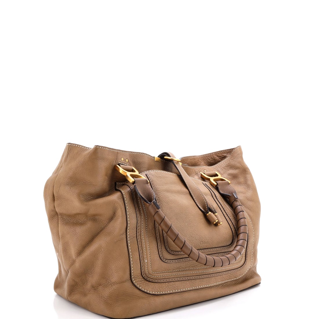Chloe Marcie Tote Leather Large (1 of 6)