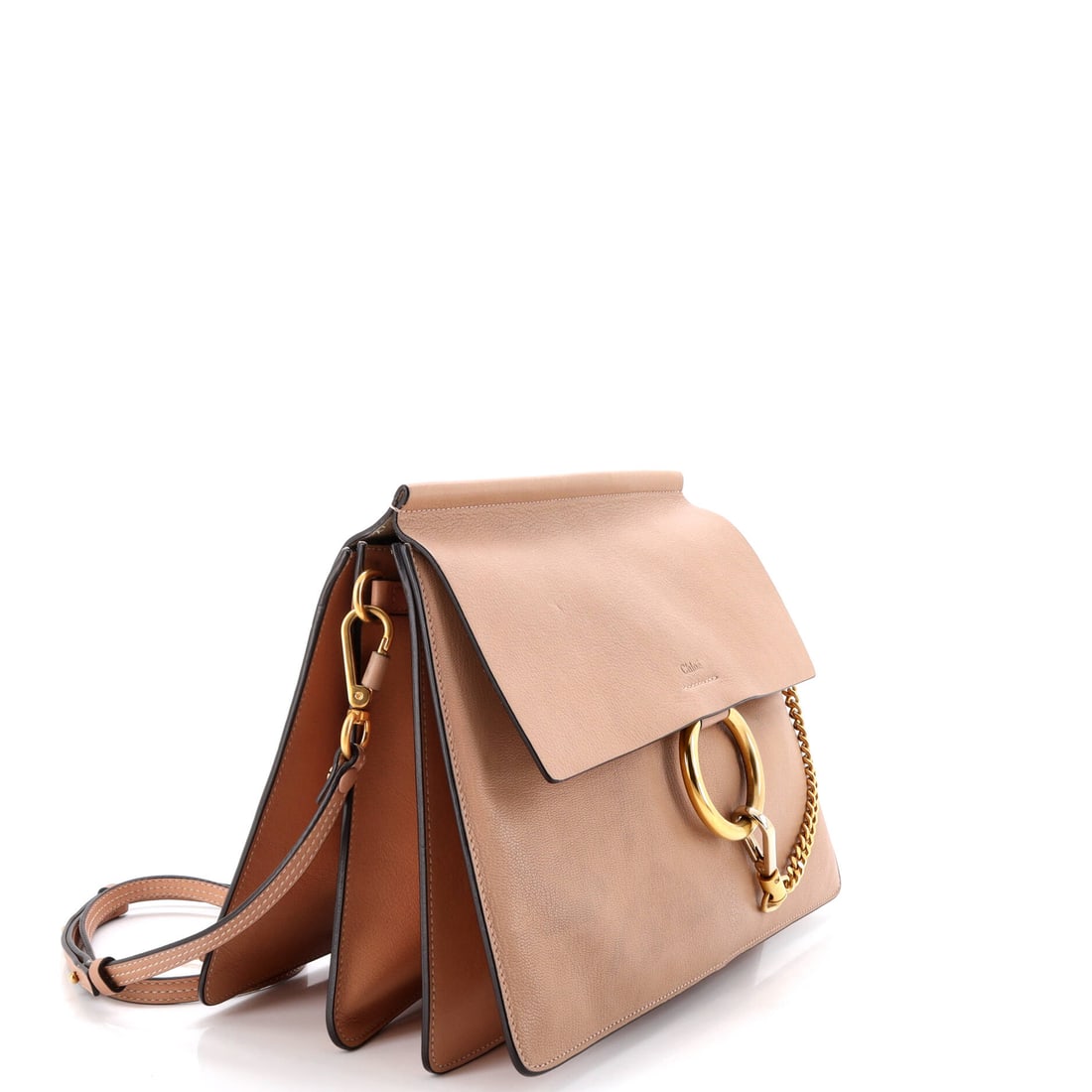Chloe Faye Shoulder Bag Leather Medium (1 of 7)