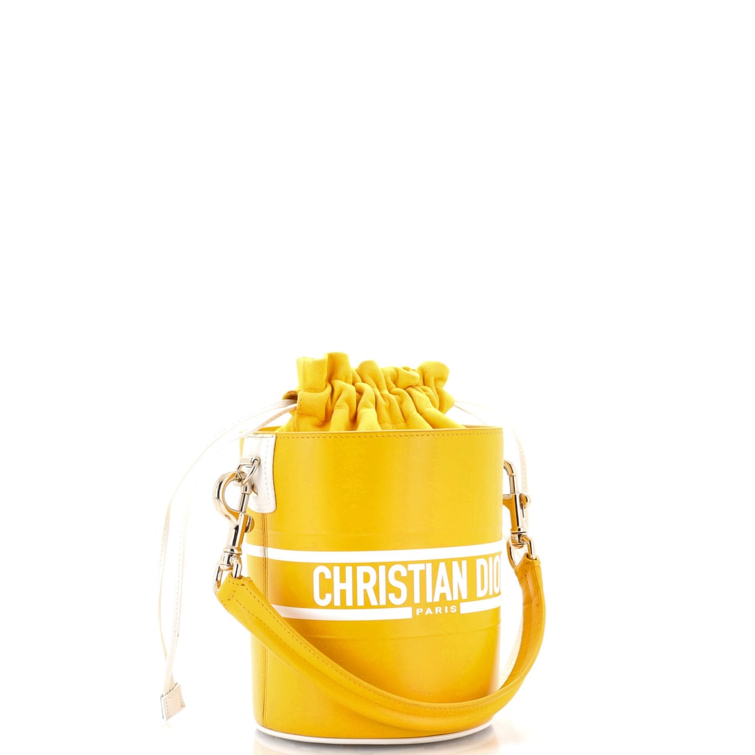 Christian Dior Vibe Drawstring Bucket Bag Leather Small (1 of 7)