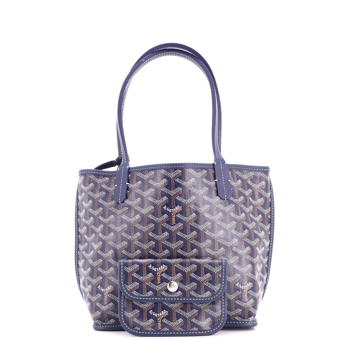 Goyard Anjou Reversible Tote Coated Canvas Mini (1 of 6)