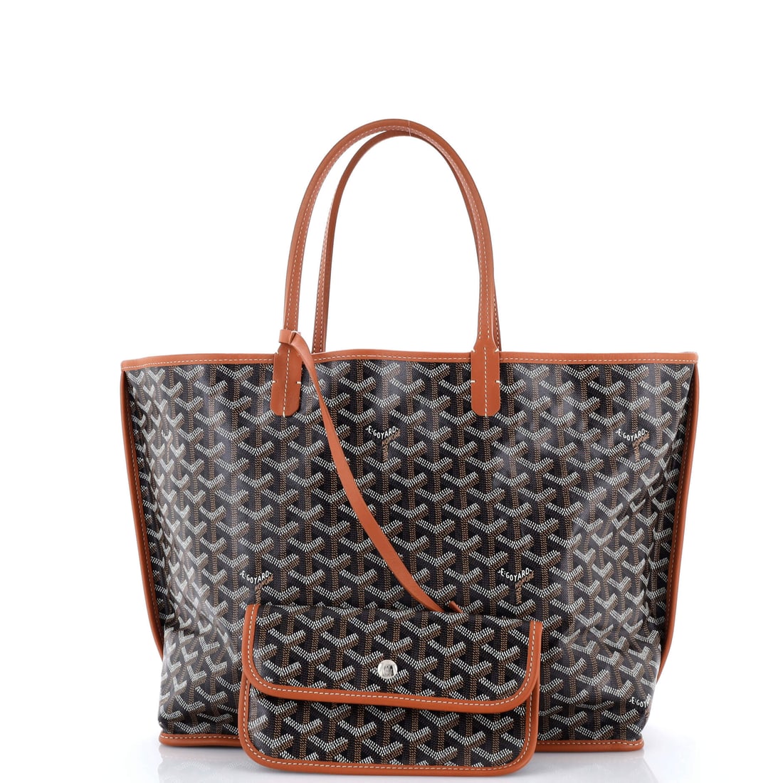 Goyard Anjou Reversible Tote Coated Canvas PM (1 of 6)