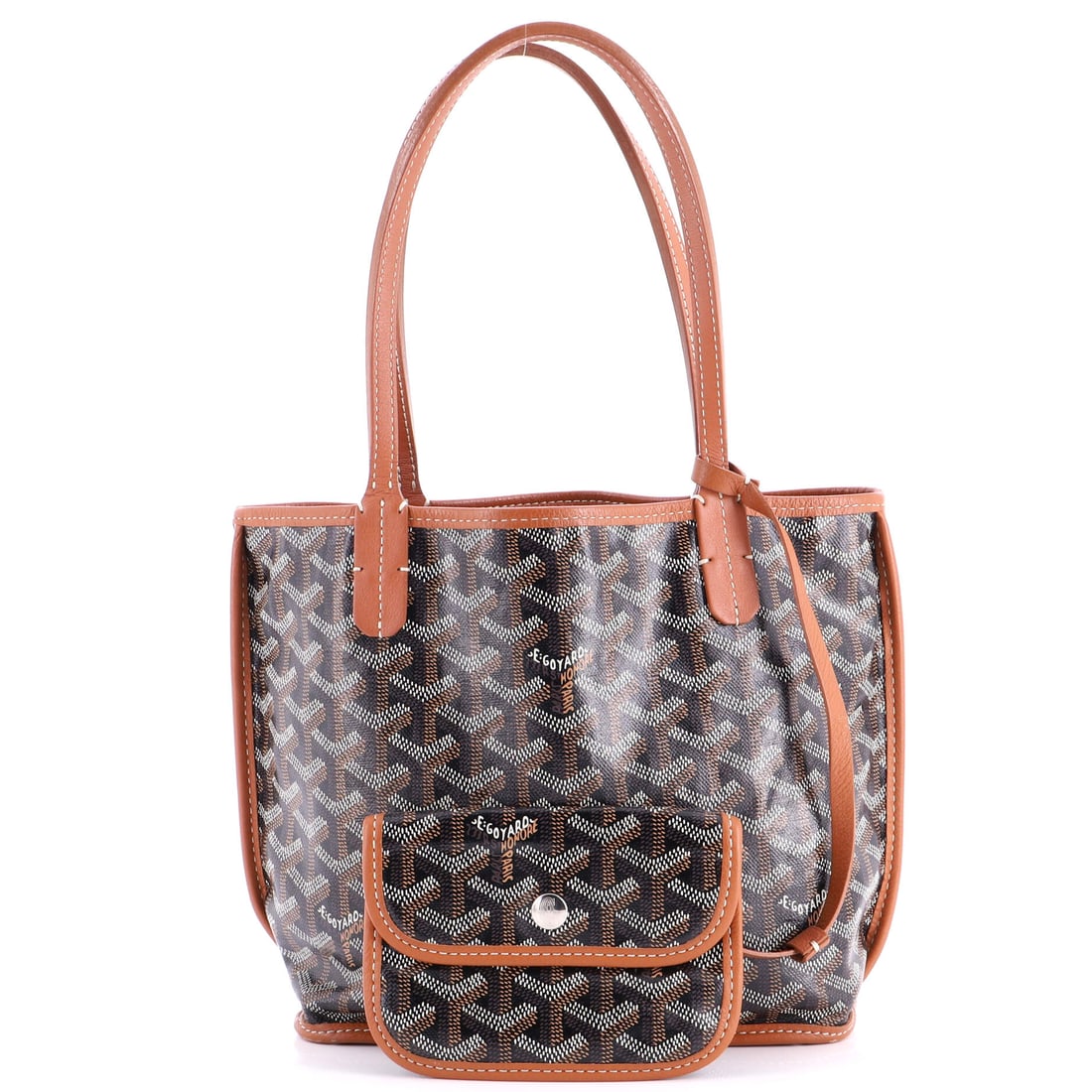 Goyard Anjou Reversible Tote Coated Canvas Mini (1 of 6)