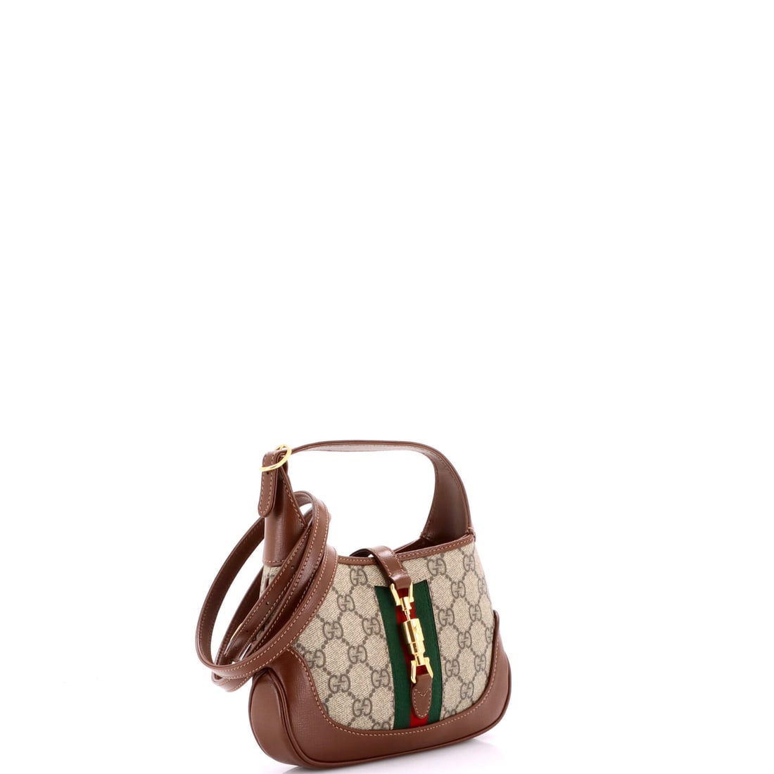 Gucci Jackie 1961 Hobo GG Coated Canvas Mini (1 of 6)