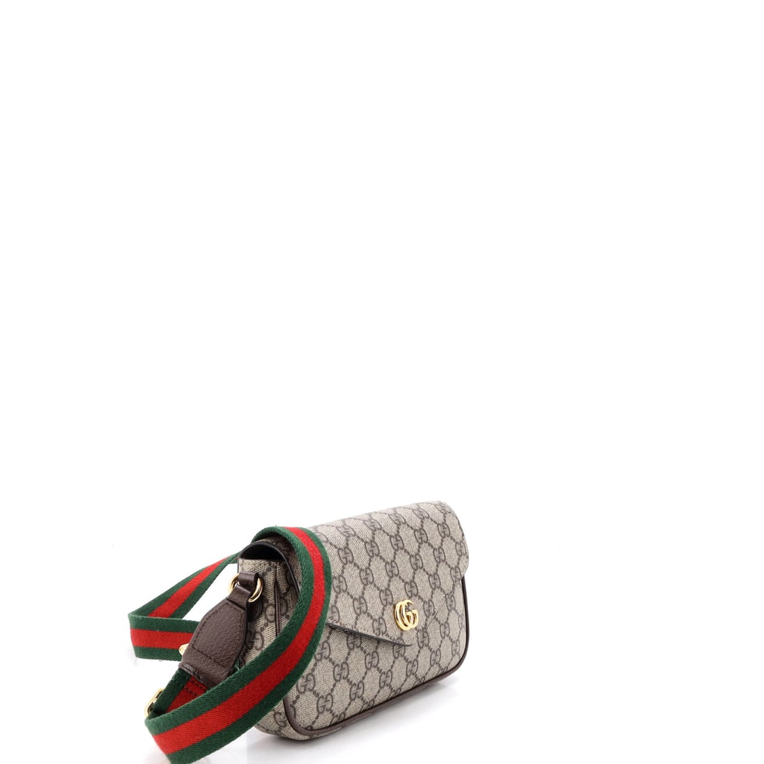 Gucci Ophidia Envelope Flap Shoulder Bag GG Coated Canvas Mini (1 of 5)