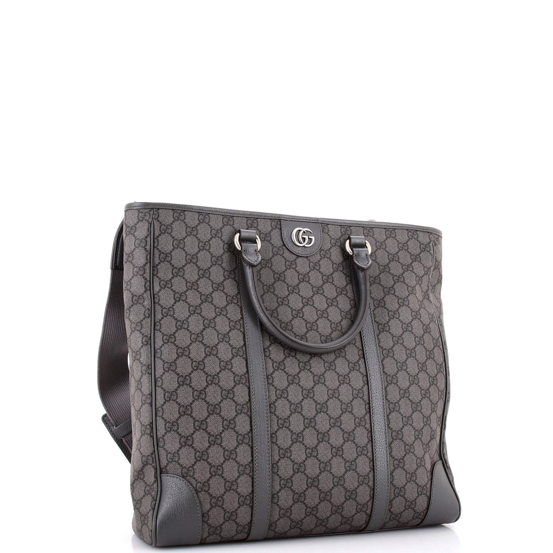 Gucci Ophidia Convertible Tote GG Coated Canvas Medium (1 of 5)