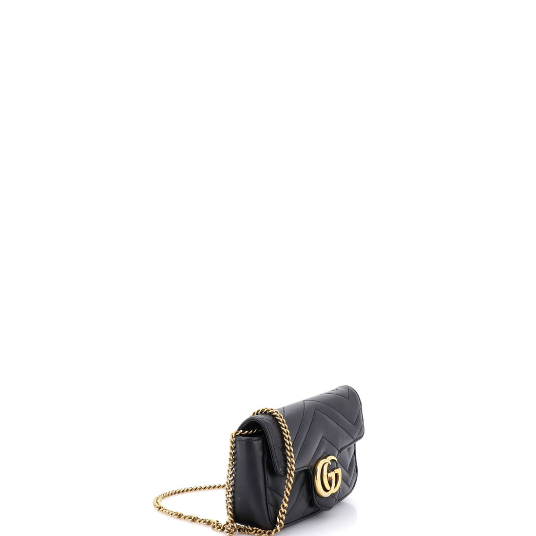 Gucci GG Marmont Flap Bag Matelasse Leather Super Mini (1 of 8)