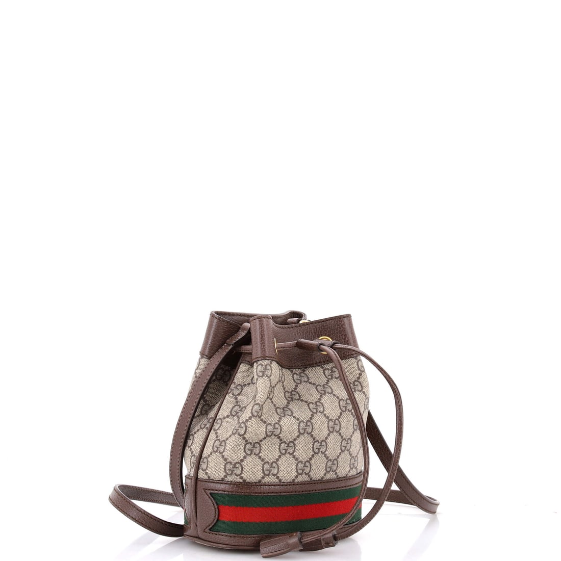 Gucci Ophidia Bucket Bag GG Coated Canvas Mini (1 of 6)