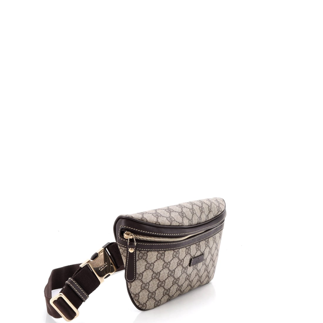 Gucci Belt Bag GG Coated Canvas with Leather Small (1 of 6)