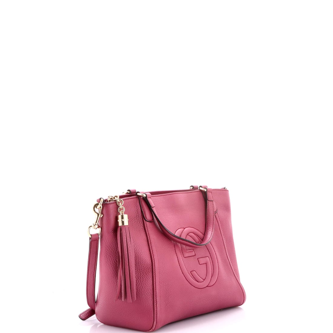 Gucci Soho Convertible Top Handle Bag Leather Small (1 of 7)