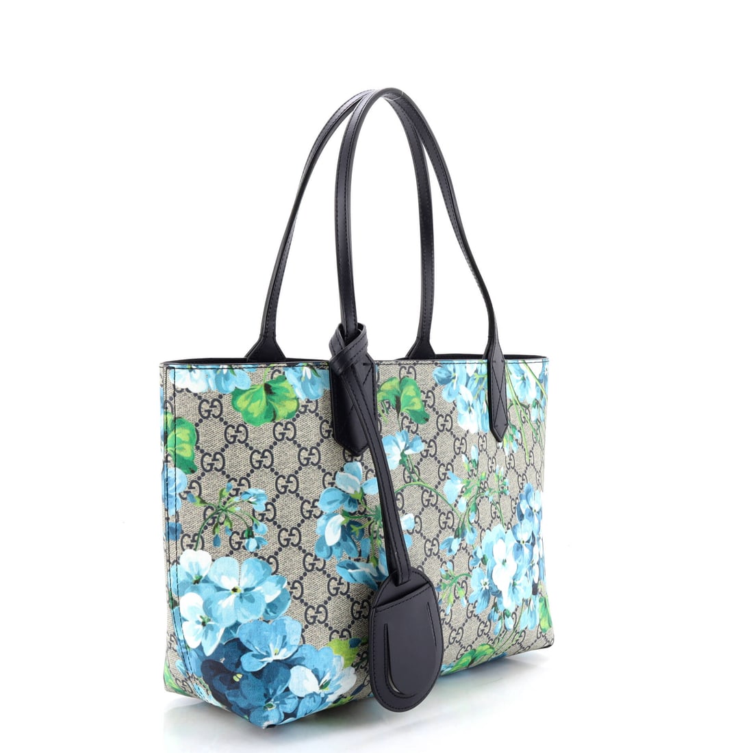 Gucci Reversible Tote Blooms Print Leather Small (1 of 6)