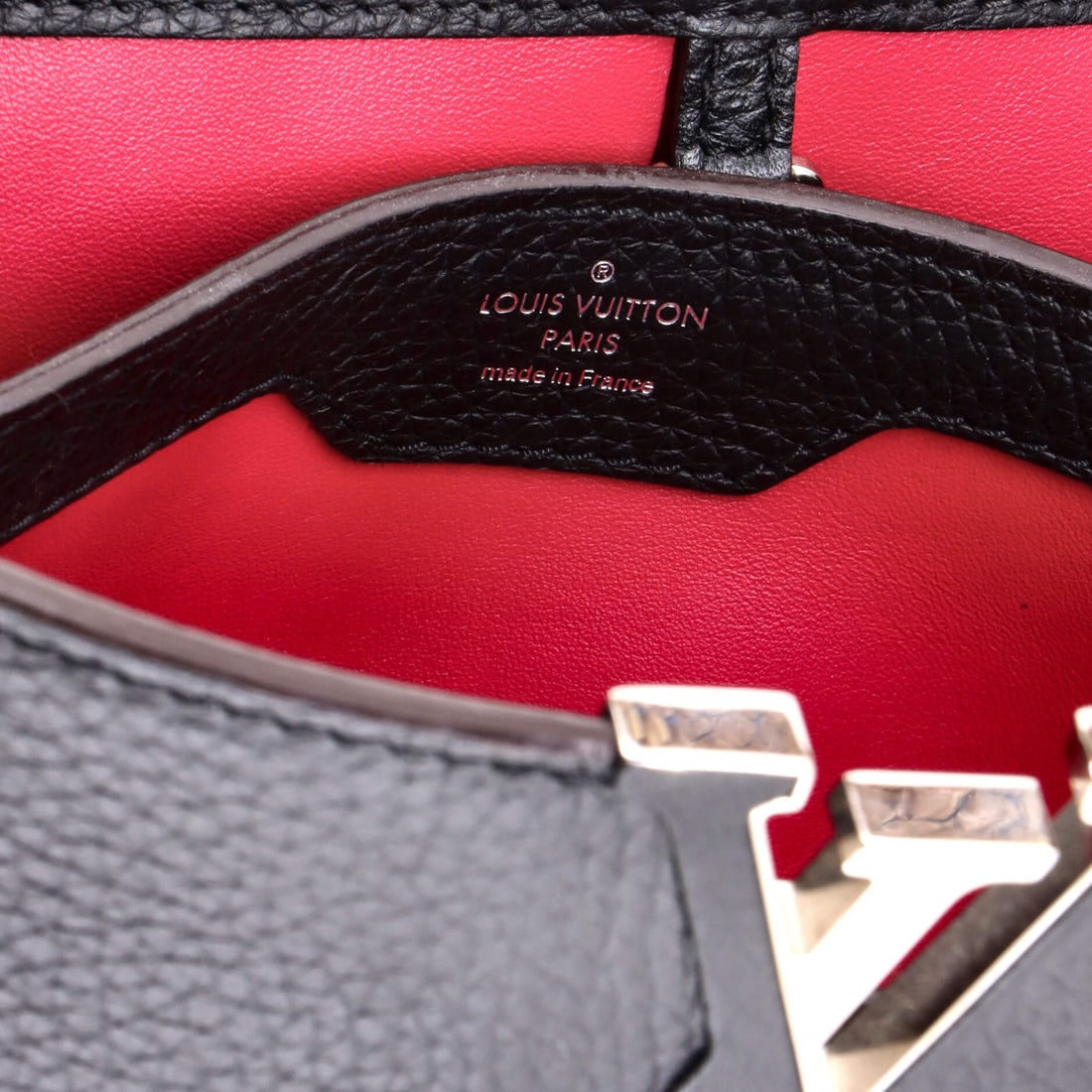 Louis Vuitton Capucines Bag Leather with Python PM - 7