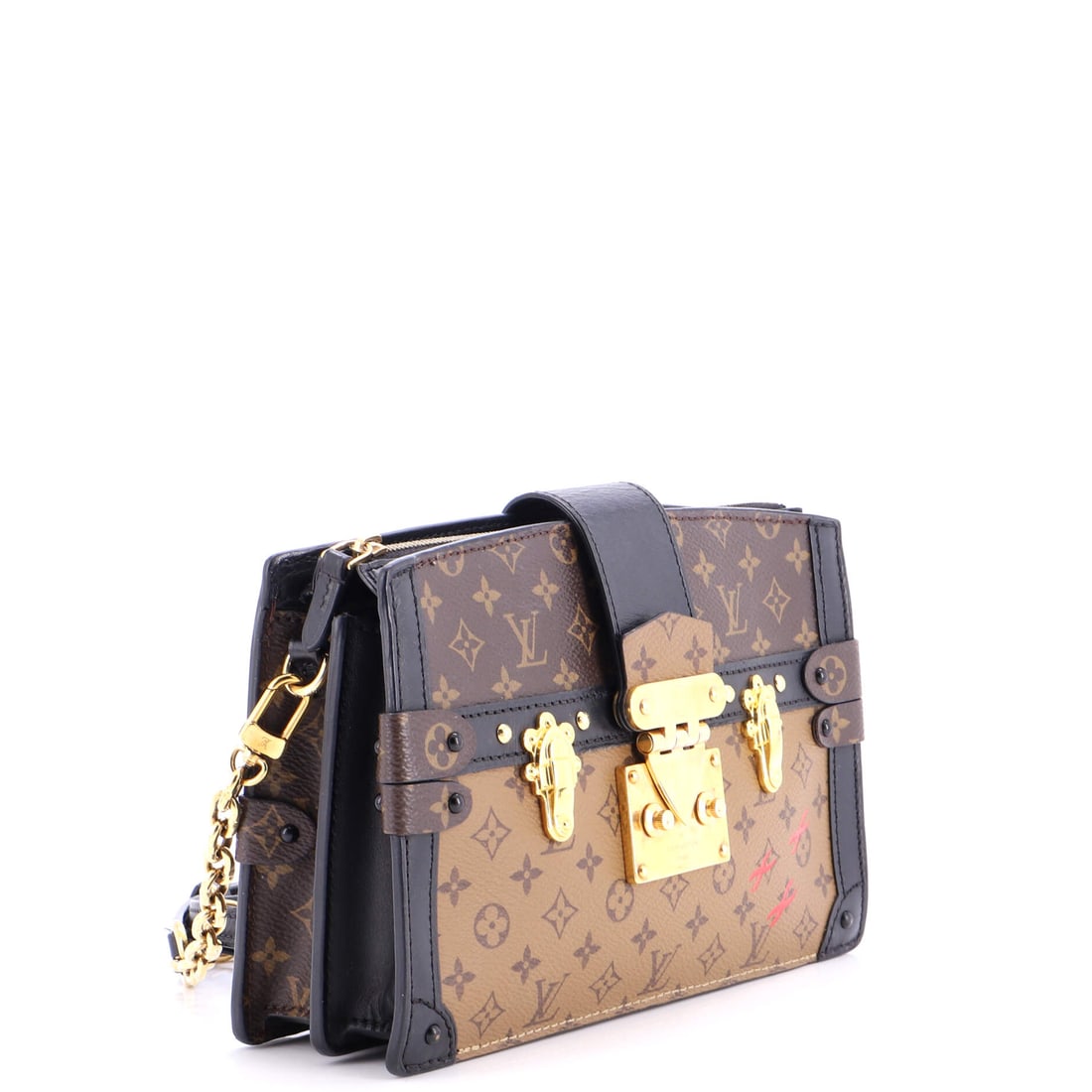 Louis Vuitton Trunk Clutch Reverse Monogram Canvas (1 of 7)