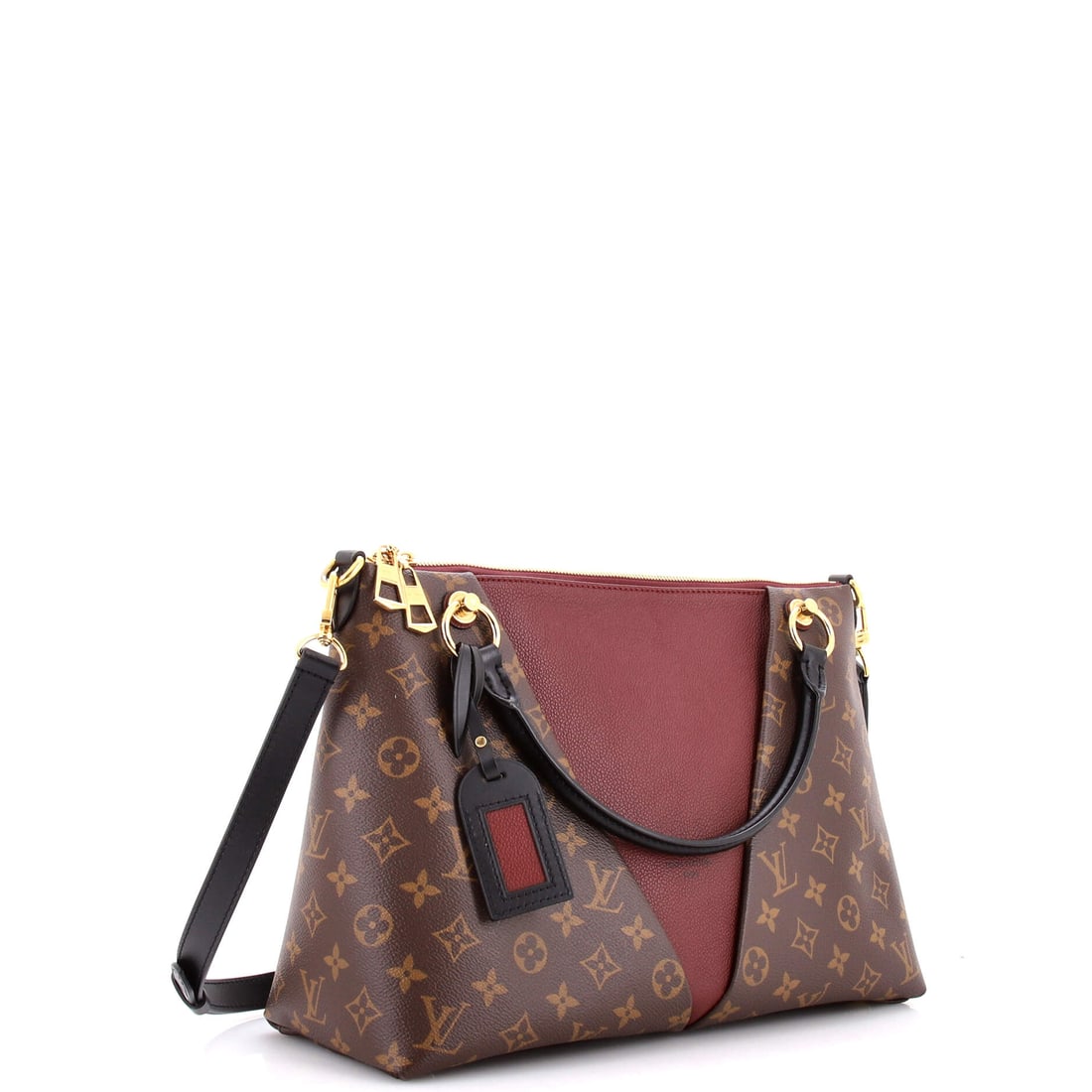 Louis Vuitton V Tote Monogram Canvas and Leather MM (1 of 5)