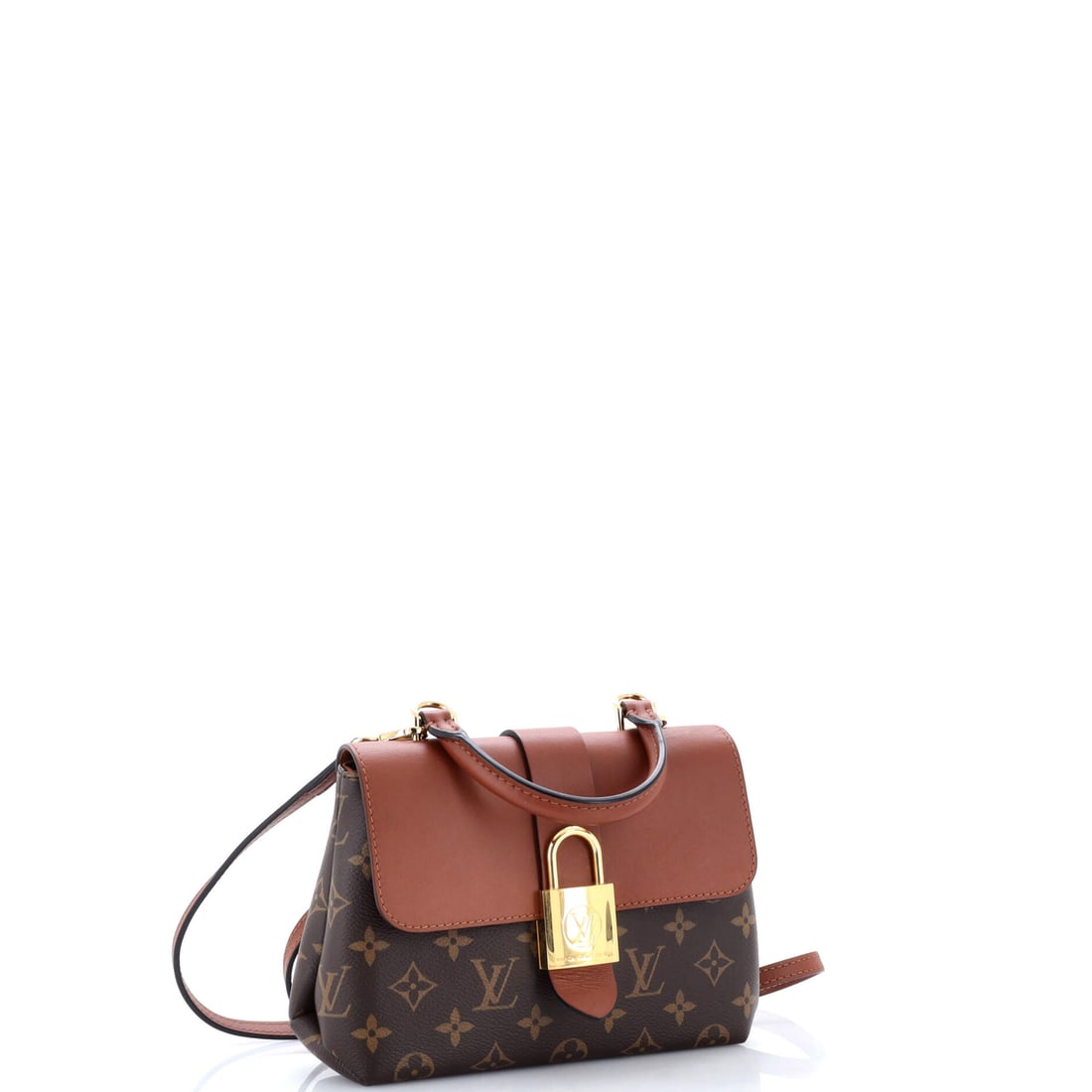 Louis Vuitton Locky Handbag Monogram Canvas with Leather BB (1 of 7)