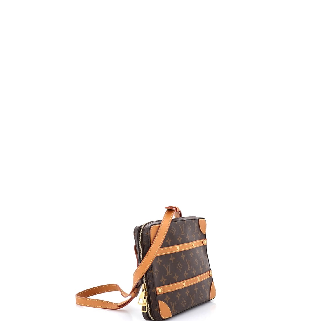 Louis Vuitton Soft Trunk Messenger Bag Monogram Canvas PM (1 of 6)