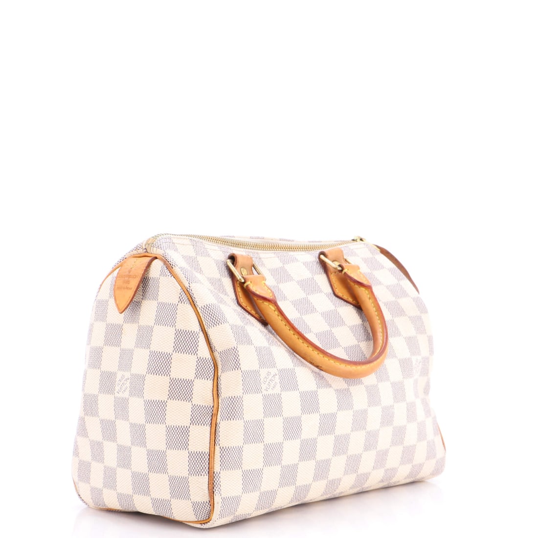 Louis Vuitton Speedy Handbag Damier 25: Lot 645 is an easy yes for anyone building a tight luxury edit. Offered here as Louis Vuitton Louis Vuitton Speedy Handbag Damier 25, finished in White; approx. 10.0 W x 8.0 H; 6.0 D. Equal parts prac