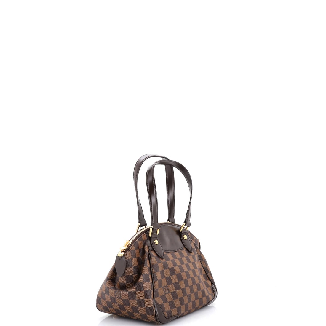 Louis Vuitton Verona Handbag Damier PM: Lot 654 is here to steal the scene (politely, of course). Offered here as Louis Vuitton Louis Vuitton Verona Handbag Damier PM, finished in Brown; approx. 11.0 W x 8.0 H; 6.0 D. A strong piece for