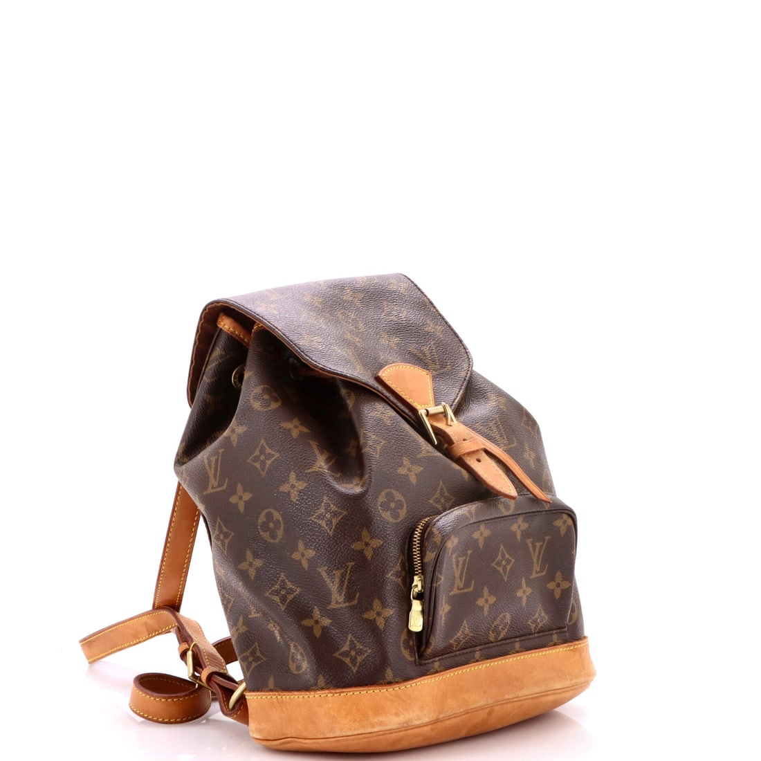 Louis Vuitton Vintage Montsouris Backpack Monogram Canvas MM (1 of 8)
