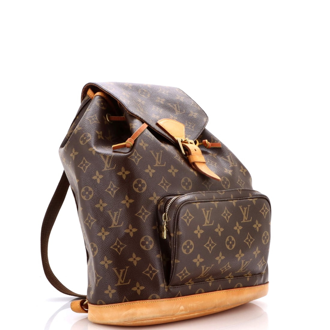 Louis Vuitton Vintage Montsouris Backpack Monogram Canvas GM (1 of 8)