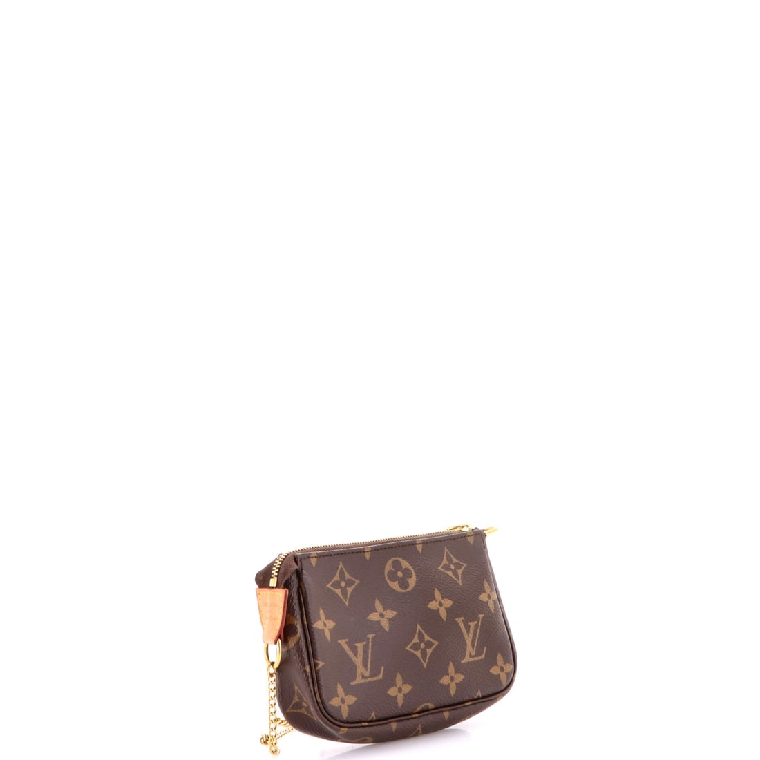 Louis Vuitton Pochette Accessoires Monogram Canvas Mini: Lot 665 is the sort of find that disappears fast when it hits the room. Offered here as Louis Vuitton Louis Vuitton Pochette Accessoires Monogram Canvas Mini, finished in Brown; approx. 6.0 W x 4.5 H;