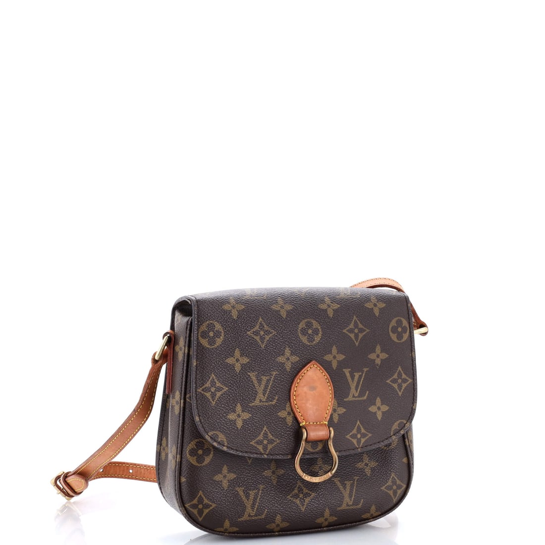 Louis Vuitton Saint Cloud Handbag Monogram Canvas PM (1 of 7)