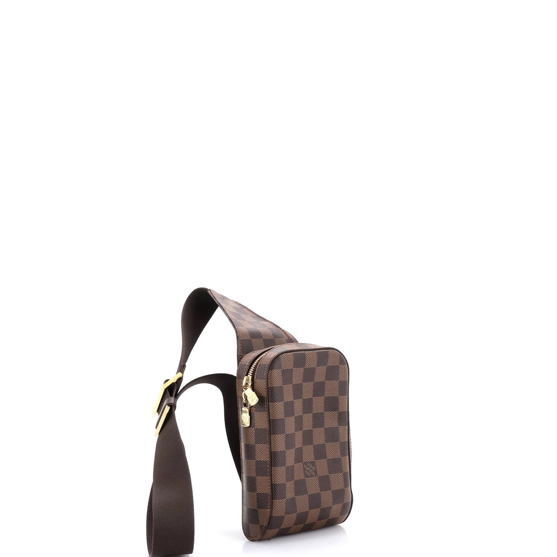 Louis Vuitton Geronimos Waist Bag Damier: Lot 694 is the kind of piece that makes people ask, 'Where did you find that?'. Offered here as Louis Vuitton Louis Vuitton Geronimos Waist Bag Damier, finished in Brown; approx. 8.0 W x 5.0 H; 2.0 D.