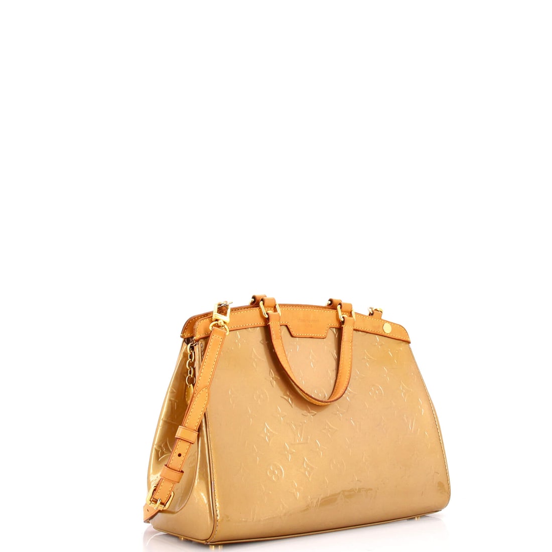 Louis Vuitton Brea Handbag Monogram Vernis MM (1 of 8)