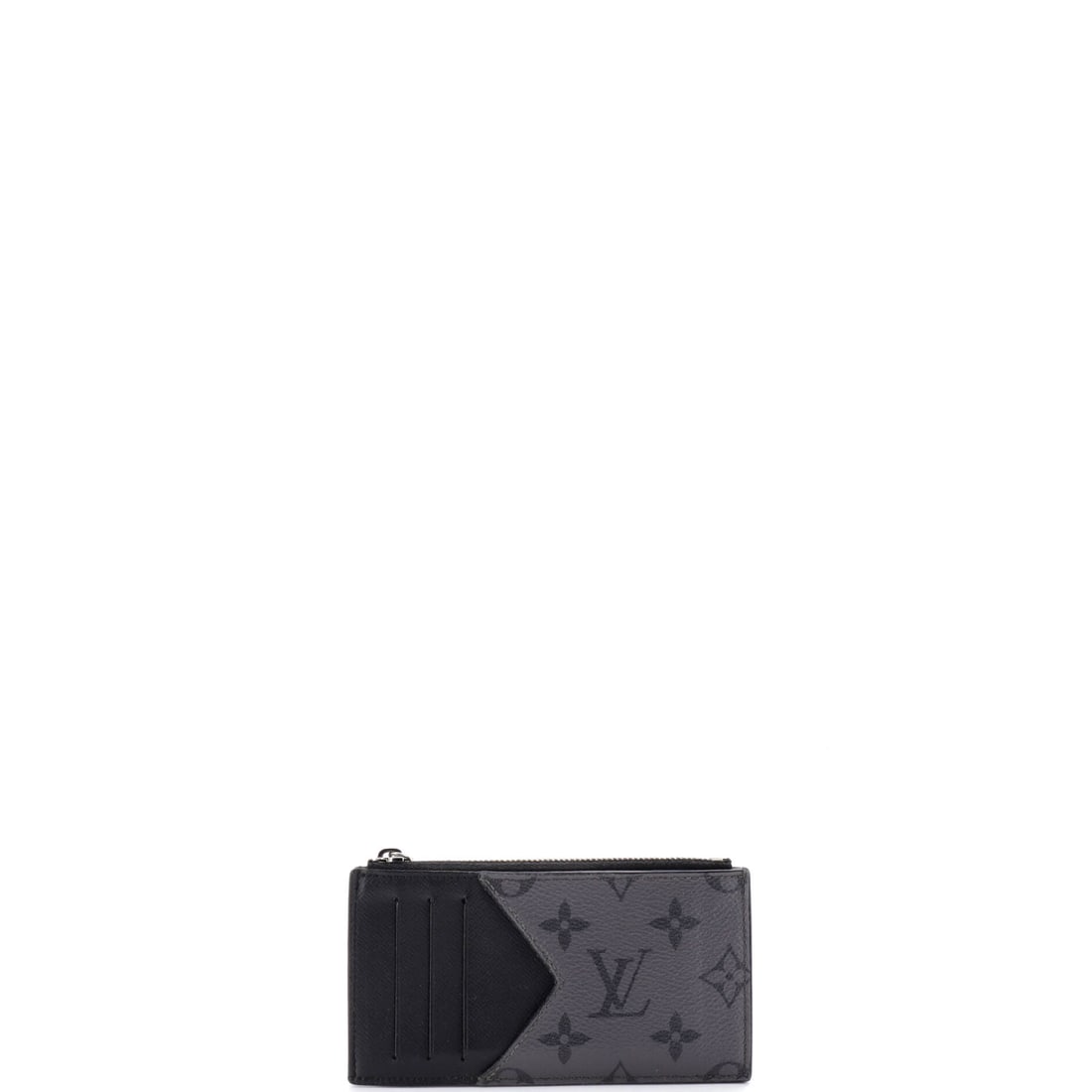 Louis Vuitton Coin Card Holder Reverse Monogram Eclipse Canvas - 2