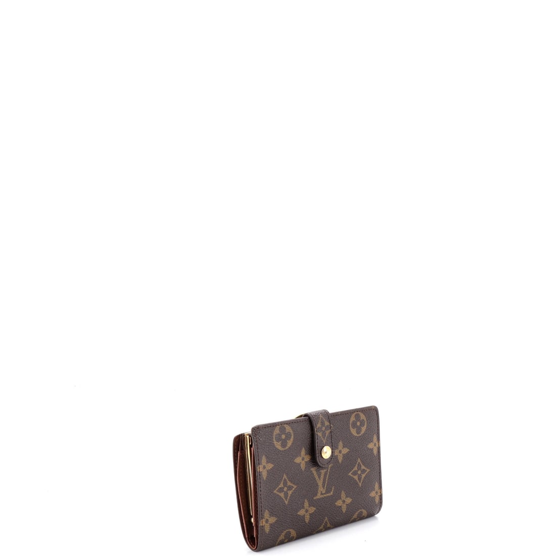 Louis Vuitton French Wallet Monogram Canvas: Lot 721 channels the kind of quiet icon status Louis Vuitton does best. Offered here as Louis Vuitton Louis Vuitton French Wallet Monogram Canvas, finished in Brown; approx. 5.5 W x 4.0 H; 1.5 D.