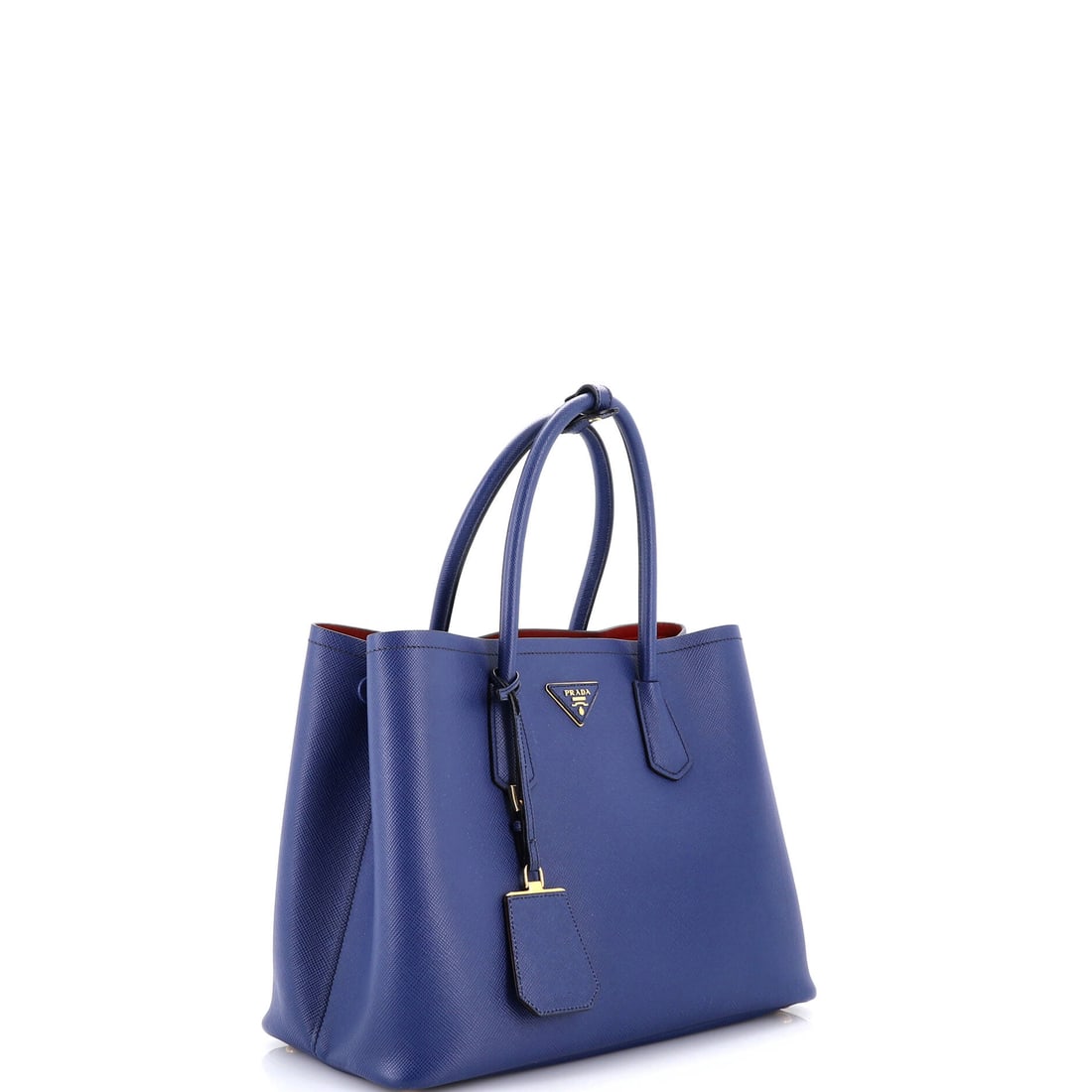 Prada Cuir Double Tote Saffiano Leather Medium (1 of 7)