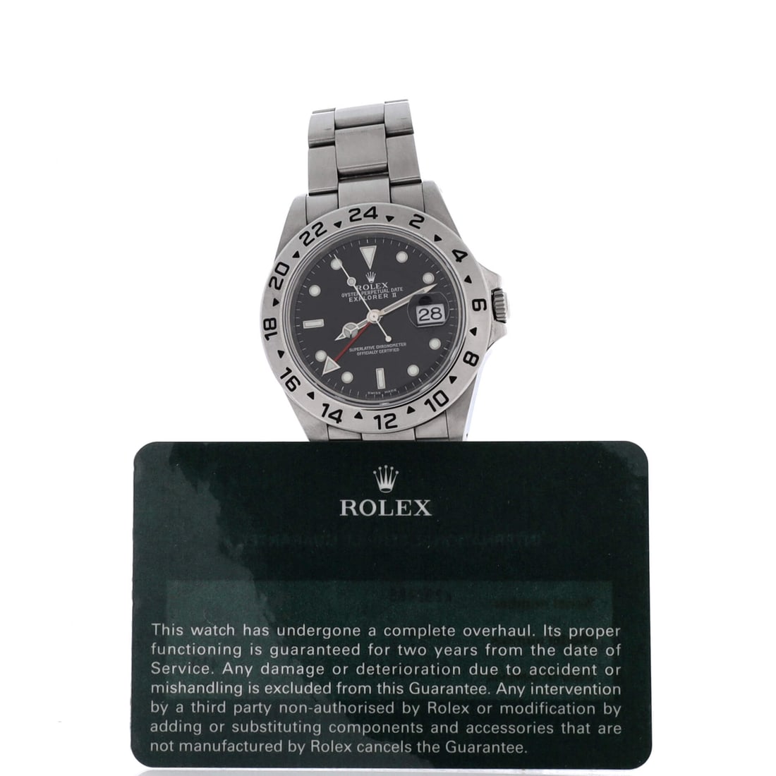 Rolex Oyster Perpetual Explorer II Automatic Watch Stainless Steel 40 (1 of 4)