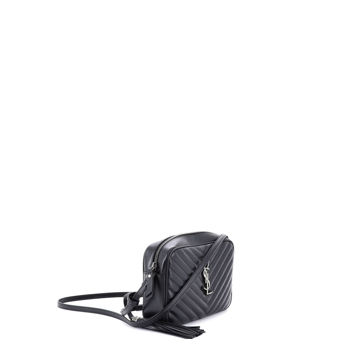 Saint Laurent Lou Camera Bag Matelasse Chevron Leather Small: Lot 783 balances structure and ease with that unmistakable Saint Laurent point of view. Offered here as Saint Laurent Saint Laurent Lou Camera Bag Matelasse Chevron Leather Small, finished in Black; a
