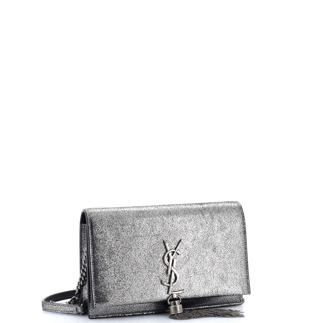 Saint Laurent Classic Monogram Tassel Chain Wallet Leather (1 of 6)
