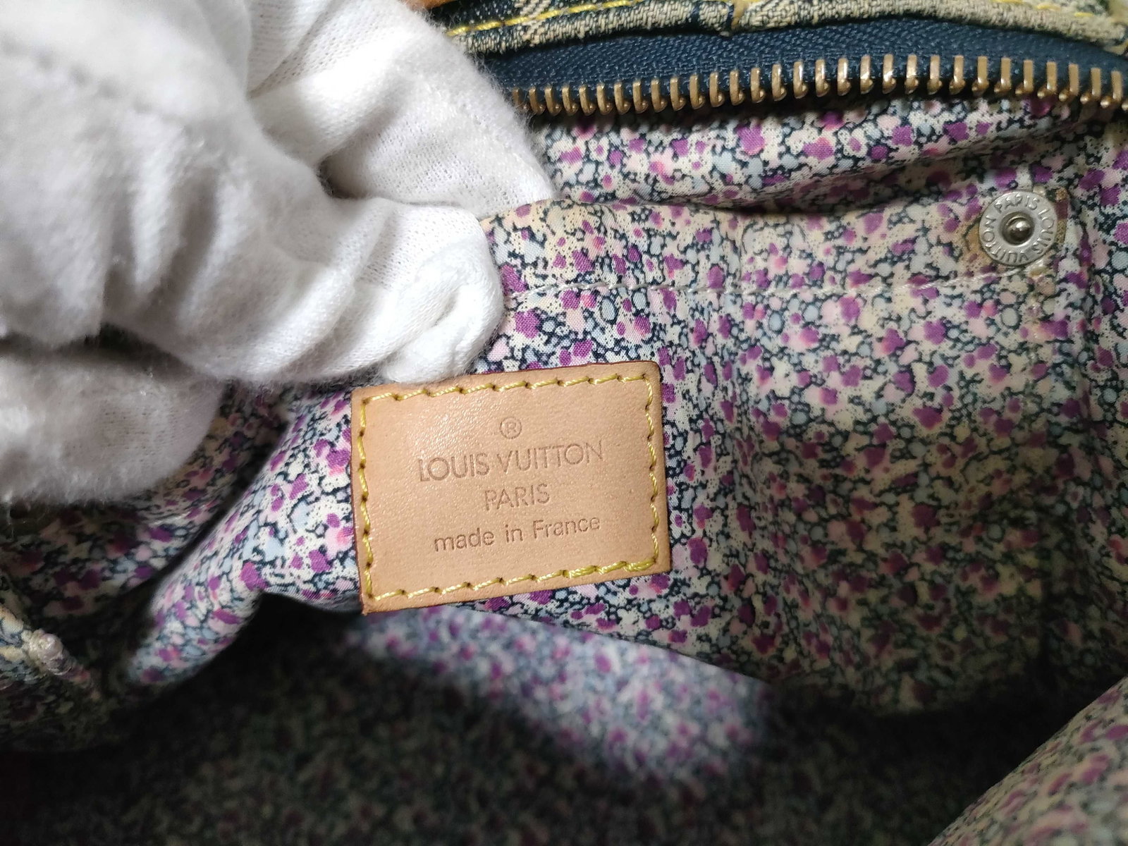 Louis Vuitton Speedy 30, Monogram Denim Patchwork - 11