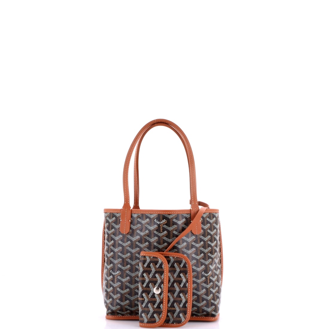 Goyard Anjou Reversible Tote Coated Canvas Mini: Luxe, purposeful, and built to outlast the moment: the Goyard Anjou Reversible Tote Coated Canvas Mini in Brown arrives as a compact Coated Canvas, Canvas tote with the kind of design integrity that t