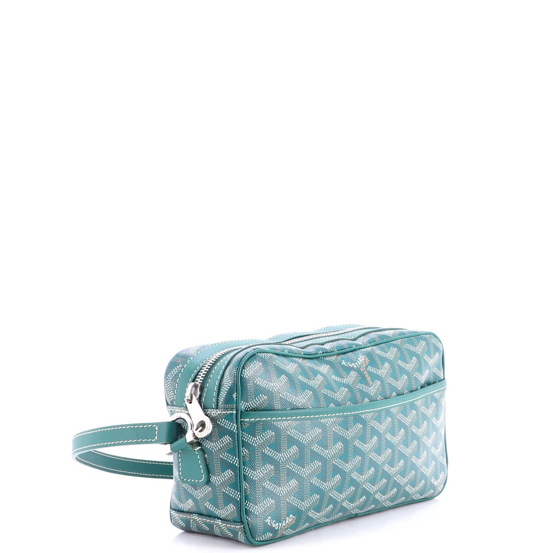 Goyard Cap Vert Bag Coated Canvas: Part investment, part obsession, entirely justified: the Goyard Cap Vert Bag Coated Canvas in Green. This bag in Coated Canvas, Canvas carries the full authority of the historic Parisian house's herit