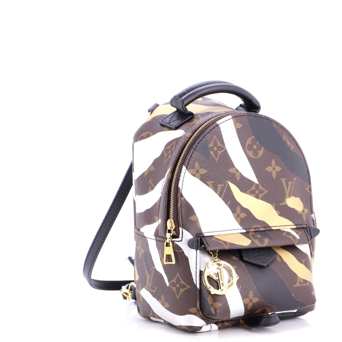 Louis Vuitton Palm Springs Backpack Limited Edition LOL League of Legends Monogram Canvas Mini: Brown meets monogram mastery in the compact Louis Vuitton Palm Springs Backpack Limited Edition LOL League of Legends Monogram Canvas Mini. Every proportion of this Canvas backpack reflects the iconic