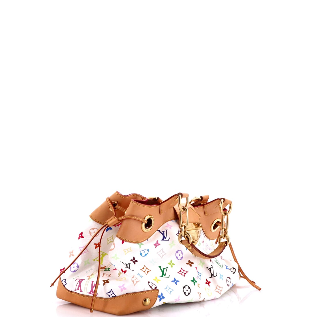 Louis Vuitton Ursula Handbag Monogram Multicolor: Owning a Louis Vuitton Ursula Handbag Monogram Multicolor is less a purchase than a considered position. This bag in Multicolor in fine materials expresses travel heritage without raising its voice