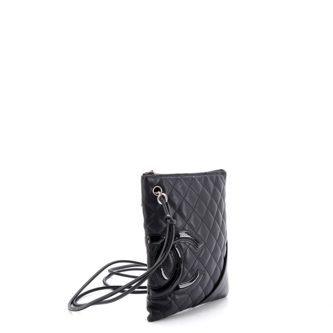 Chanel Cambon Flat Messenger Quilted Leather: There are shoes, and then there are Chanel shoes. The Cambon Flat Messenger Quilted Leather in Black falls firmly in the latter -- a piece that embodies couture precision and every standard the house