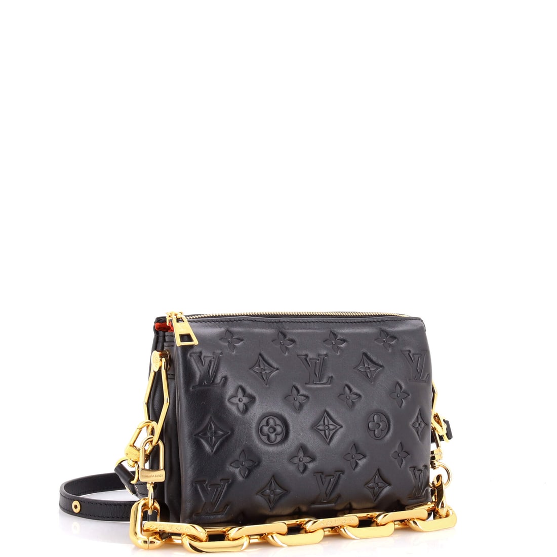 Louis Vuitton Coussin Bag Monogram Embossed Lambskin BB (1 of 6)