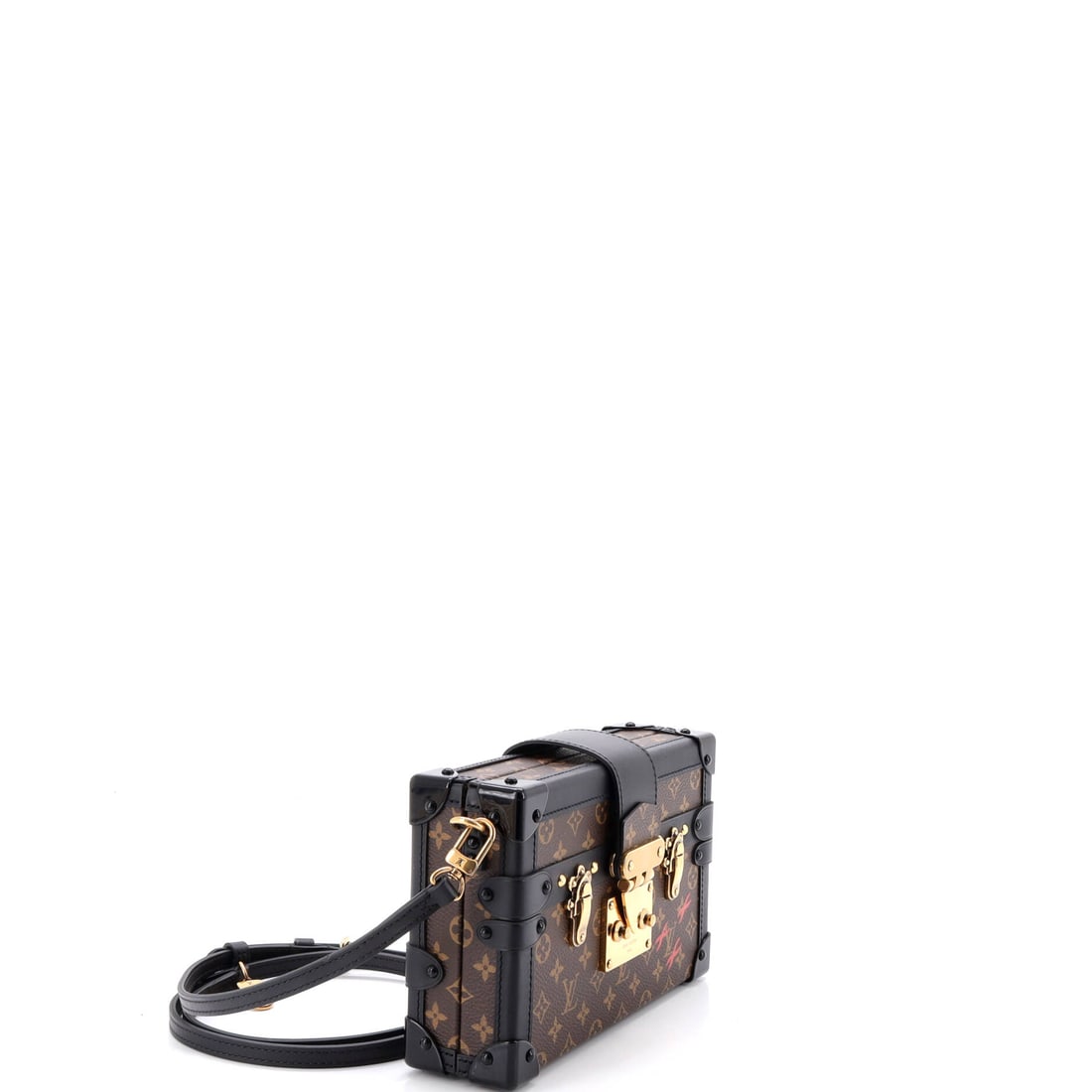 Louis Vuitton Petite Malle Handbag Monogram Canvas: If you know, you know. The Louis Vuitton Petite Malle Handbag Monogram Canvas in Brown requires no explanation to those who appreciate monogram mastery at its most focused. A bag built for the long ha