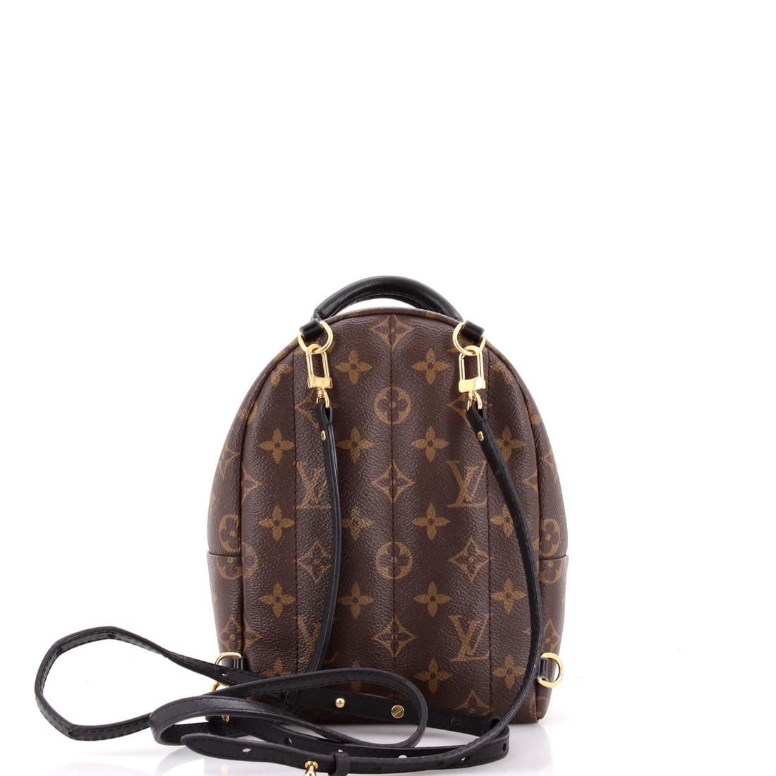 Louis Vuitton Palm Springs Backpack Monogram Canvas Mini: There are backpacks, and then there are Louis Vuitton backpacks. The Palm Springs Backpack Monogram Canvas Mini in Brown falls firmly in the latter -- a piece that embodies monogram mastery and every