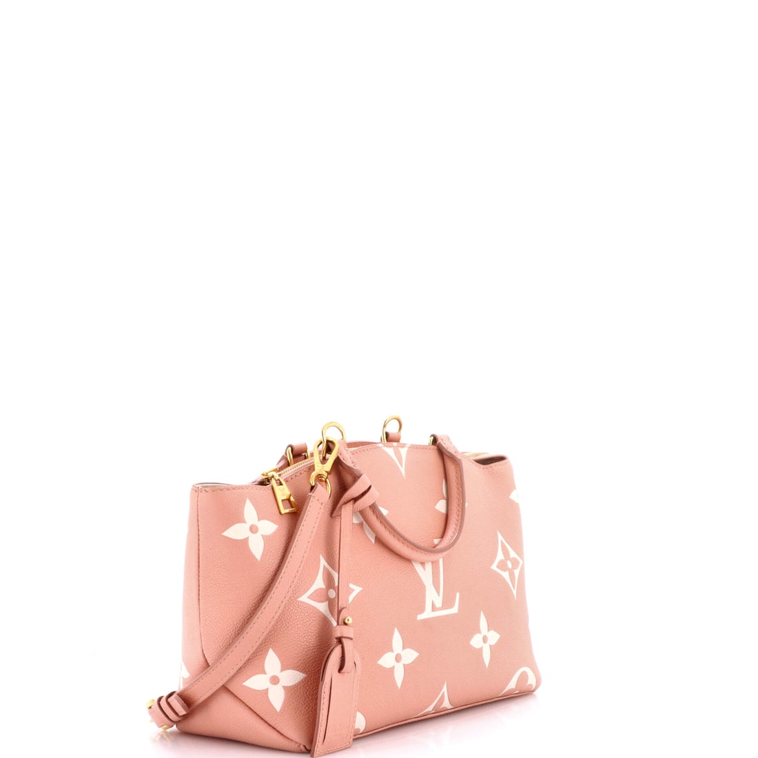 Louis Vuitton Petit Palais Handbag Bicolor Monogram Empreinte Giant (1 of 3)