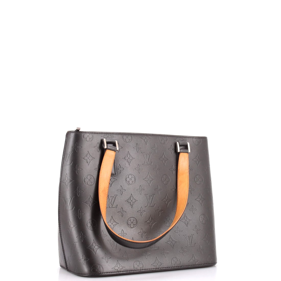 Louis Vuitton Mat Stockton Handbag Monogram Vernis: For those who believe their arm candy should spark conversation. Louis Vuitton delivers once again with this Gray monogram vernis Mat Stockton Handbag Monogram Vernis. Measuring 10" H x 12" W x 5" D,