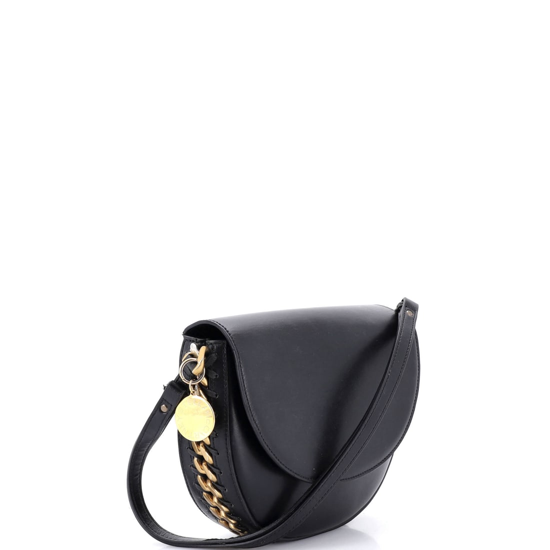 Stella McCartney Frayme Flap Shoulder Bag Faux Leather Medium (1 of 3)