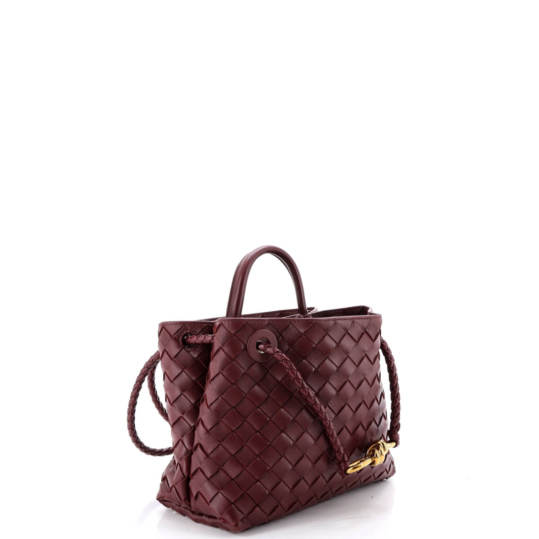 Bottega Veneta Andiamo Top Handle Bag Intrecciato Nappa Small (1 of 6)