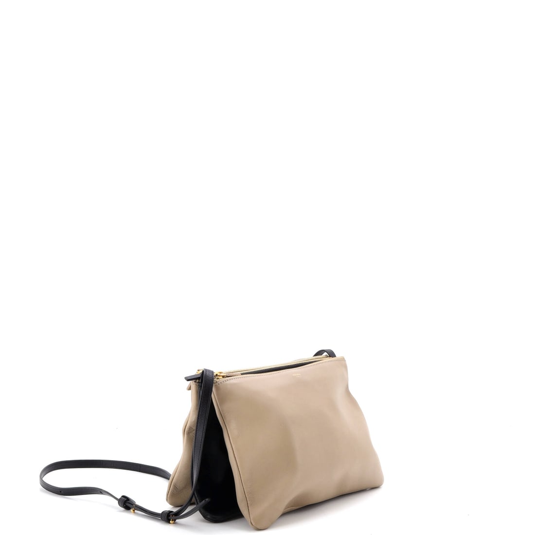 Celine Trio Crossbody Bag Leather Small: Every detail here was placed with the precision of a verse. This Celine Trio Crossbody Bag has the kind of beauty that deepens on second glance. Presented in the Small size, leather construction, a ne