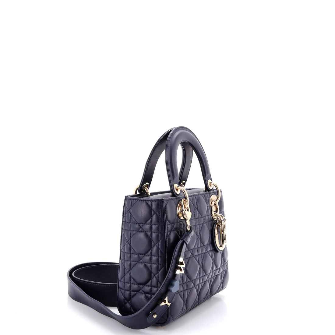 Christian Dior My ABCDior Lady Dior Bag Cannage Quilt Lambskin: Not for the wallflowers, and absolutely not for the indecisive. This My ABCDior Lady Dior Bag Cannage Quilt practically vibrates with Christian Dior's signature bravado and impeccable construction. Pr