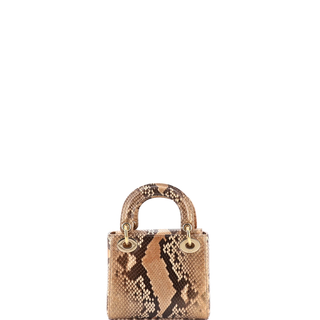 Christian Dior Lady Dior Chain Bag Python Mini - 2